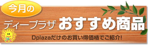ディープラザの今月のおすすめ